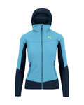 KARPOS Kerékpáros szélálló dzseki - LAVAREDO W - világoskék/kék