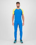 KARPOS Rövid ujjú kerékpáros póló - LAVAREDO - kék/sárga