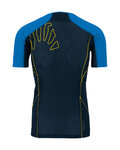 KARPOS Rövid ujjú kerékpáros póló - LAVAREDO - fekete/kék
