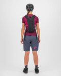 KARPOS Rövid ujjú kerékpáros póló - VERVE - rózsaszín
