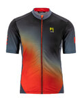 KARPOS Rövid ujjú kerékpáros mez - JUMP - piros/fekete