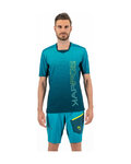KARPOS Rövid ujjú kerékpáros mez - VERVE - türkiz