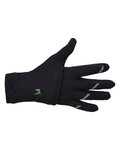 KARPOS Kerékpáros kesztyű hosszú ujjal - LAVAREDO - fekete/zöld