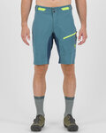KARPOS Rövid kerékpáros nadrág kantár nélkül - VAL VIOLA - türkiz