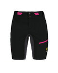 KARPOS Rövid kerékpáros nadrág kantár nélkül - VAL VIOLA - fekete