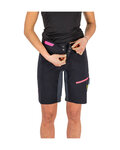 KARPOS Rövid kerékpáros nadrág kantár nélkül - VAL VIOLA - fekete