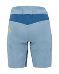 KARPOS Rövid kerékpáros nadrág kantár nélkül - VAL VIOLA - világoskék