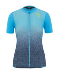 KARPOS Rövid ujjú kerékpáros mez - VERVE EVO W - kék