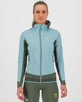 KARPOS Kerékpáros dzseki béléssel - LAVAREDO WINTER W - kék/zöld