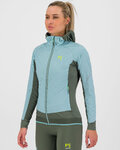 KARPOS Kerékpáros dzseki béléssel - LAVAREDO WINTER W - kék/zöld