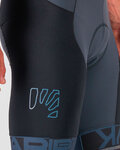 KARPOS Rövid kerékpáros nadrág kantár nélkül - VERVE - fekete/szürke