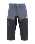 KARPOS Rövid kerékpáros nadrág kantár nélkül - VAL FEDERIA EVO - szürke/fekete