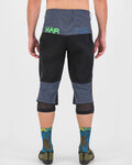 KARPOS Rövid kerékpáros nadrág kantár nélkül - VAL FEDERIA EVO - szürke/fekete