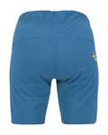 KARPOS Rövid kerékpáros nadrág kantár nélkül - VAL DI DENTRO - kék