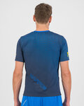 KARPOS Rövid ujjú kerékpáros póló - LAVAREDO ULTRA - fekete/kék