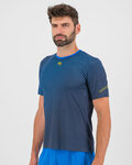 KARPOS Rövid ujjú kerékpáros póló - LAVAREDO ULTRA - fekete/kék