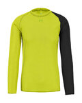 KARPOS Hosszú ujjú kerékpáros póló - DINAMICO OCTA - sárga/fekete