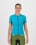 KARPOS Rövid ujjú kerékpáros mez - PRALONGIA EVO W - kék
