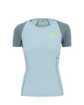 KARPOS Rövid ujjú kerékpáros póló - LAVAREDO EVO W - kék/szürke