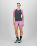 KARPOS Rövid ujjú kerékpáros póló - LAVAREDO EVO W - fekete/rózsaszín