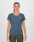 KARPOS Rövid ujjú kerékpáros póló - LAVAREDO EVO W - kék