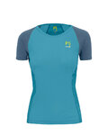 KARPOS Rövid ujjú kerékpáros póló - LAVAREDO EVO W - kék