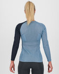 KARPOS Hosszú ujjú kerékpáros póló - DINAMICO OCTA W - kék