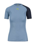 KARPOS Rövid ujjú kerékpáros póló - DINAMICO OCTA W - kék