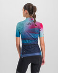 SPORTFUL Rövid ujjú kerékpáros mez - PETER SAGAN SUPERGIARA - kék/rózsaszín