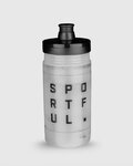 SPORTFUL Kerékpáros palack vízre - BOTTLE 550ML - áttetsző/fekete