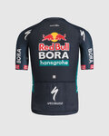 SPORTFUL Rövid ujjú kerékpáros mez - REDBULL BORA BOMBER - kék