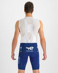 SPORTFUL Rövid kerékpáros nadrág kantárral - TOTAL ENERGIES BODYFIT - kék