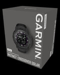 GARMIN okosóra - INSTINCT CROSSOVER SOLAR TACTICAL EDITION - fekete