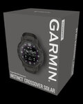 GARMIN okosóra - INSTINCT CROSSOVER SOLAR - antracit
