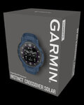GARMIN okosóra - INSTINCT CROSSOVER SOLAR - kék