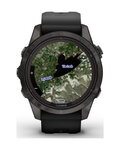 GARMIN okosóra - FENIX 7S PRO SAPPHIRE SOLAR - fekete