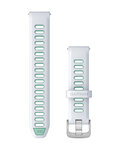 GARMIN szíj - QUICK RELEASE 18 MM - fehér/világoszöld
