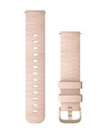 GARMIN szíj - QUICK RELEASE 20 MM - rózsaszín/arany