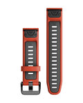 GARMIN szíj - QUICKFIT 20 - piros/fekete