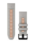 GARMIN szíj - QUICKFIT 26 - szürke/narancssárga