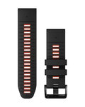 GARMIN szíj - QUICKFIT 26 - fekete/piros