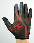 HAVEN Kerékpáros kesztyű hosszú ujjal - SOLAR LONG - piros