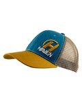 HAVEN Kerékpáros sapka - TRUCKER - kék/barna