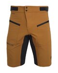 HAVEN Rövid kerékpáros nadrág kantár nélkül - FACTORY AIR HMS - barna