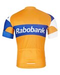 BONAVELO Rövid ujjú kerékpáros mez - RABOBANK - narancssárga/kék