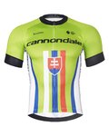 BONAVELO Rövid ujjú kerékpáros mez - CANNONDALE SK - zöld