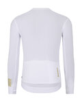 HOLOKOLO Hosszú ujjú kerékpáros mez nyári - VICTORIOUS GOLD ELITE - fehér