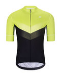HOLOKOLO Rövid ujjú kerékpáros mez - ARROW II - világoszöld/fekete