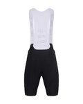 HOLOKOLO Rövid kerékpáros nadrág kantárral - NOVEL PRO - fekete