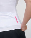 RIVANELLE Rövid ujjú kerékpáros mez - LEVEL UP - fehér